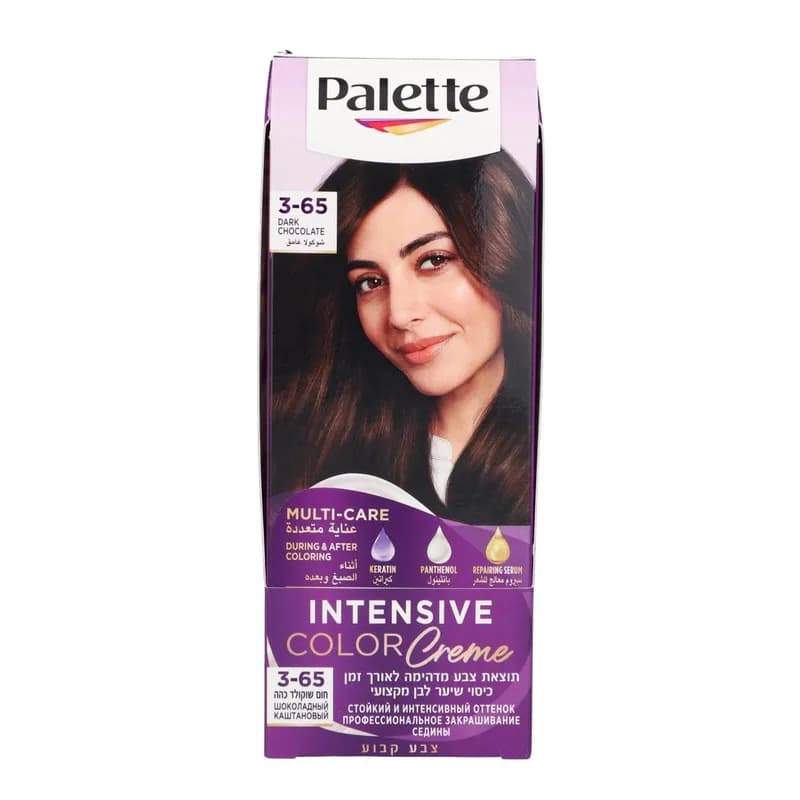 Palette Semi Kit 3-65 тёмно-шоколадный коричневый