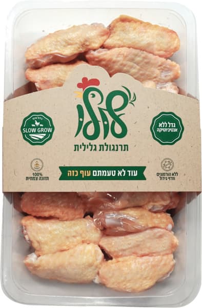 כנפיים עוף ללא אנטיביוטיקה