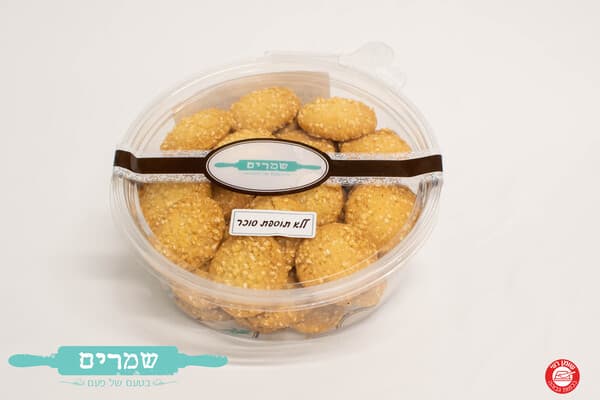 עוגיות שומשום ללא תוספת סוכר