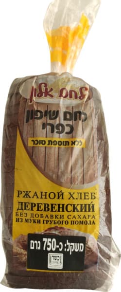 לחם שיפון כפרי