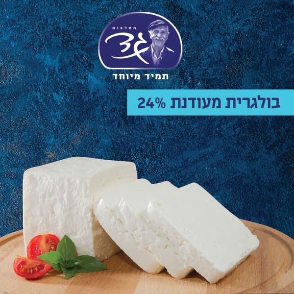 בולגרית 24% מעודנת מהדרין מחלבות גד