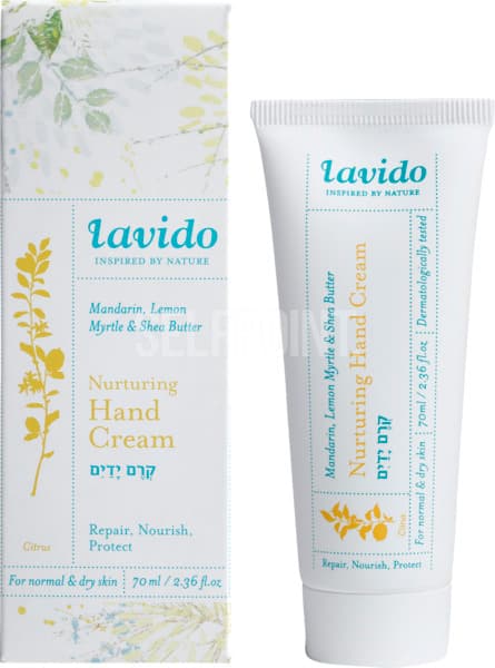 Crème pour les mains aromathérapie aux fleurs d'agrumes