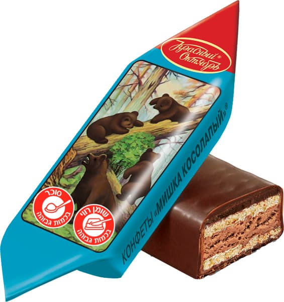 ממתק וופל מצופה מישקה קוס