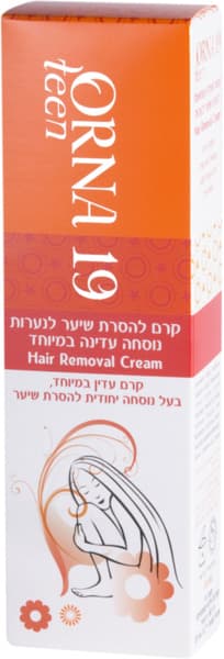 Hair removal cream for girls, extra-gentle formula