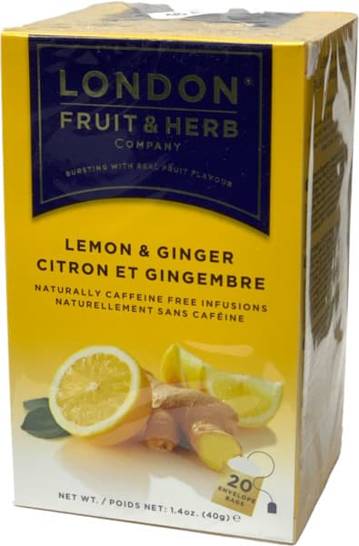 Gingembre et citron, 20 pièces