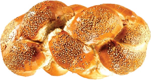 חלה קלועה אפויה