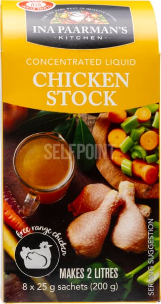 Bouillon de poulet liquide concentré