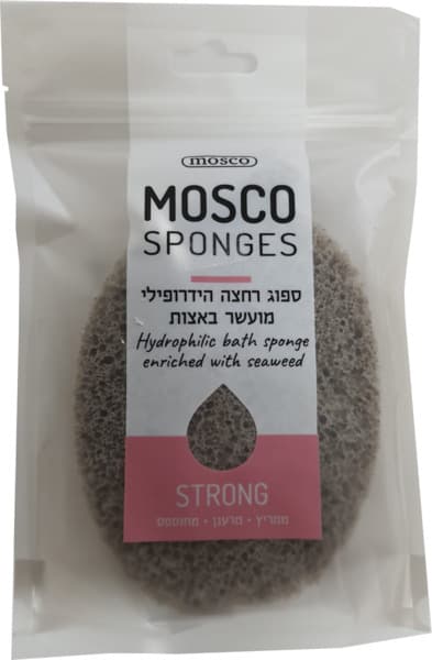 ספוג רחצה הידרופילי מועשר באצות