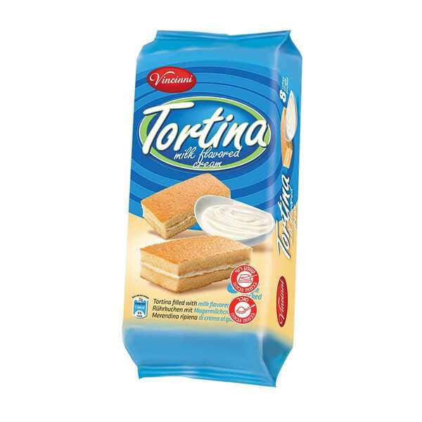 Tortina كعكة بكريمة الحليب