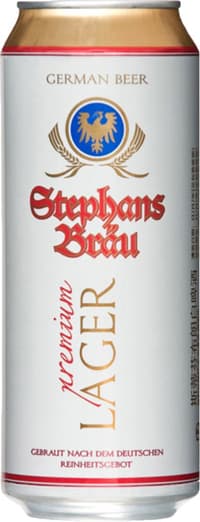 בירה 500 מ"ל STEPHANS BRAU LAGER