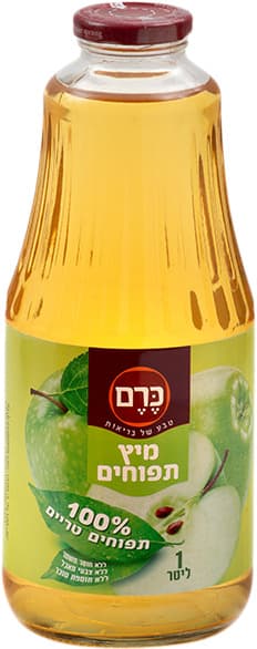 מיץ תפוחים 100% טבעי