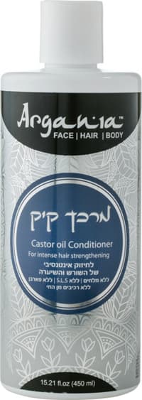 מרכך קיק ללא מלחים 450 מ"ל  ARGANIA