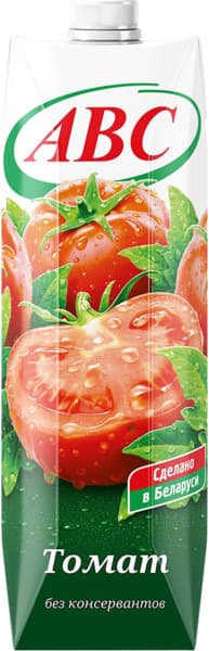 Jus de tomate avec sel ajouté 1 L