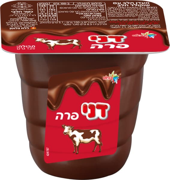 מילקי מוקה עם שברי גביעי גלידה
