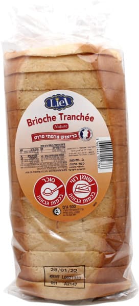 בריוש צרפתי פרוס