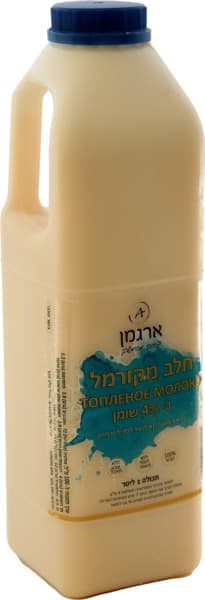 חלב מקורמל 4%