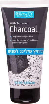 תרחיץ פלינג לפנים בתוספת פחם פעיל150מל B