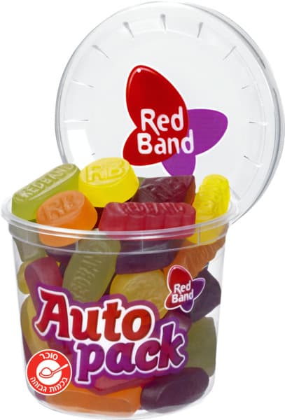 Bonbons gélifiés aux saveurs de fruits