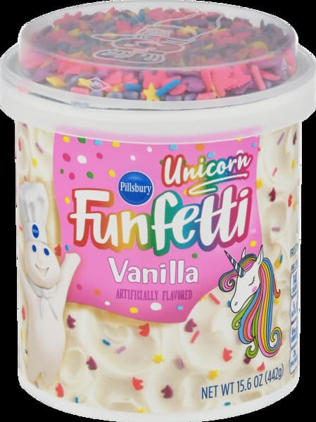 Funfetti Unicorn Vanilla Frosting