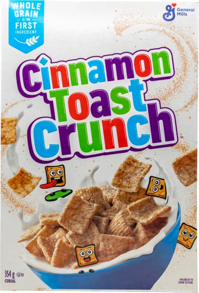 [1995] CINNAMON TOAST CRUNCH céréales de petit déjeuner 354 g, 12 pcs