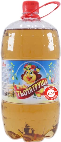 مشروب غازي بنكهة الكمثرى 1.5 لتر GRUSHA