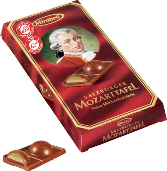 MIRABELL CHOCOLATE BAR MOZARTTAFEL 100GR