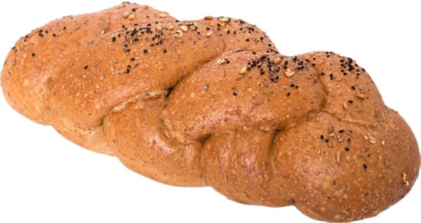 Whole wheat challah