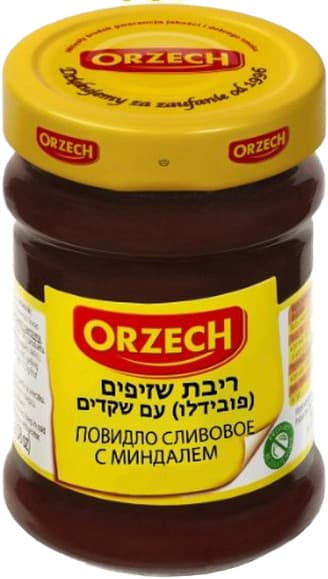 ריבת שזיפים עם שקדים