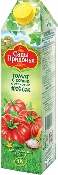 Томатный сок с солью 1 л