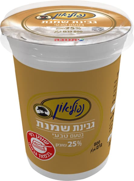 נפוליאון גבינת שמנת בטעם טבעי 25%