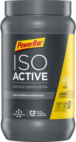 אבקה להכנת משקה איזוטוני  בטעם לימון 1320 גרם POWER BAR ISOACTIVE LEMON