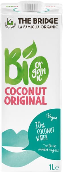 مشروب جوز هند عضوي مع ماء جوز الهند 1 لتر