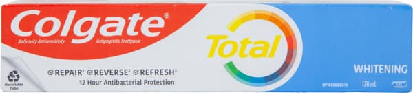 Toothpaste Total Whitening Adv