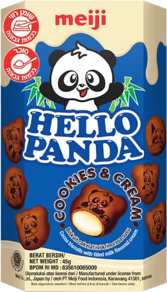 Hello Panda Cookies & Cream 42g