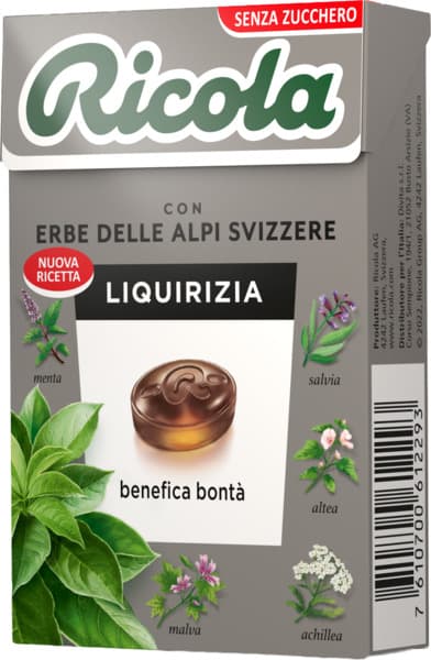 حلوى Ricola بدون س