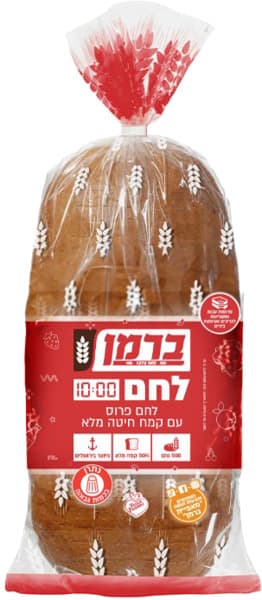 לחם פרוס עם קמח חיטה מלא