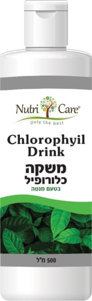 משקה כלורופיל בטעם מנטה