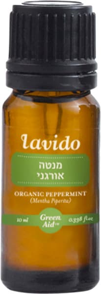 שמן אתרי מנטה אורגני 10 מ'ל לבידו