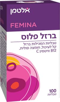 ברזל פלוס פמינה פורמולה מיוחדת לנשים