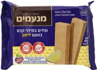 וופלים במילוי קרם לימון