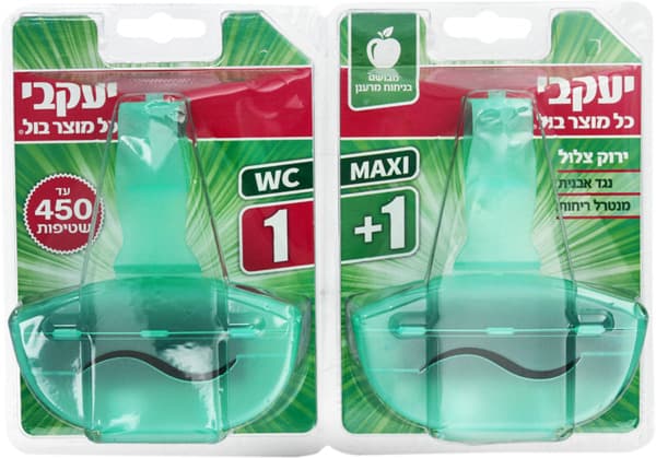 ניקוי אסלה WC MAXI זוג 110גר