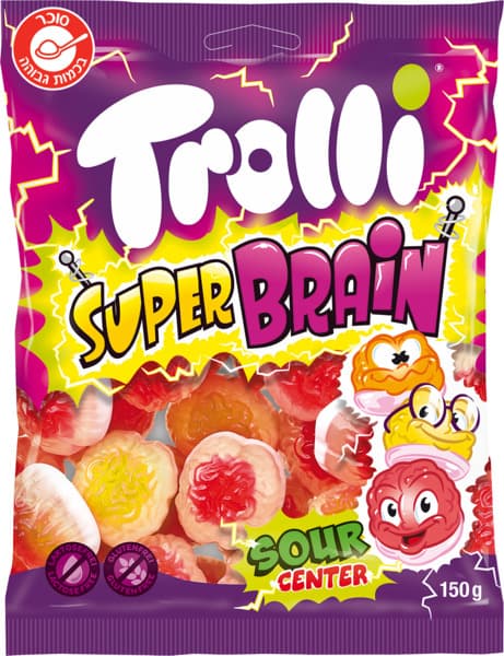 Bonbons acidulés Super Brain