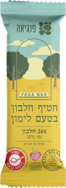 חטיף חלבון יוגה בר לימון 50 גרם