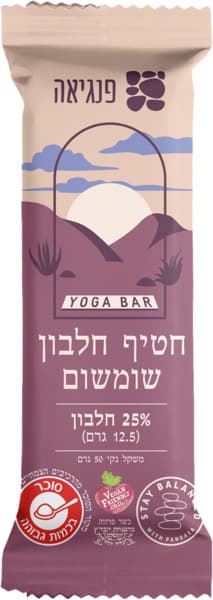 חטיף חלבון יוגה בר שומשום 50 גרם