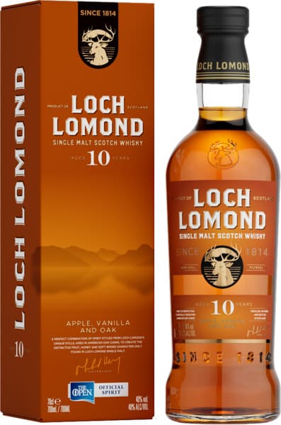 ويسكي Loch Lomond 10 سنوات Single Malt