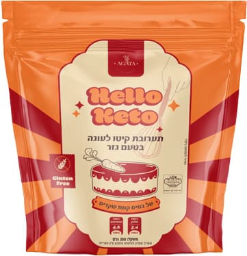 תערובת קיטו לעוגת גזר