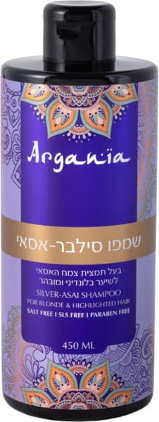 שמפו טיפולי סילבר אסאי ARGANUA