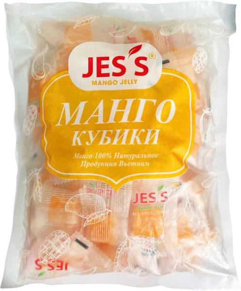 Желе со вкусом манго