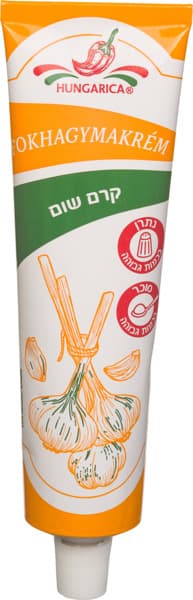 Garlic cream in tube