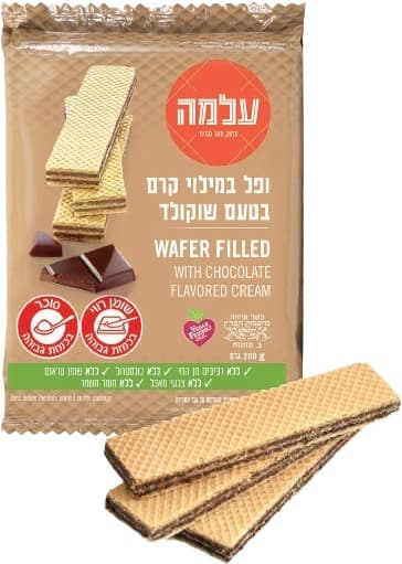 וופל קלאסי בטעם שוקולד